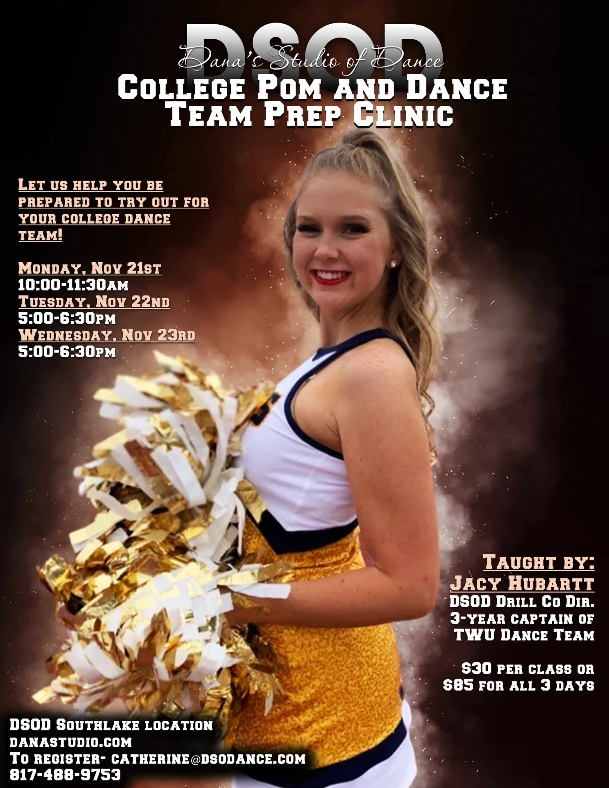 College Pom Prep JACY
